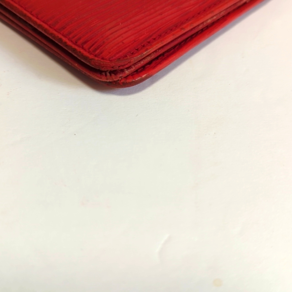 Louis Vuitton Scarlet Epi Leather Wallet - Picture 10 of 14